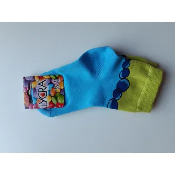 Ponožky bublinky Modro zelená 18-19 (odpovídá 27-29 EU obuv) velikost ponožková