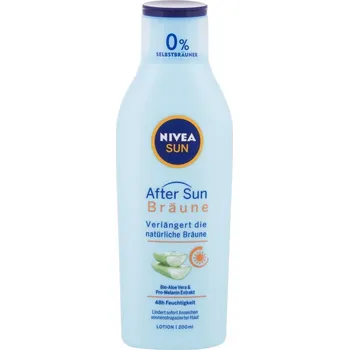 Přípravek po opalování Nivea After Sun Bronze Aloe Vera zklidňující mléko po opalování 200 ml