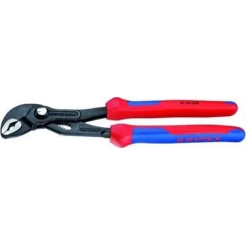 Sada nářadí Knipex 87 02 300 - Kleště stavitelné siko 300mm instalatérské, Cobra, leštěné, Bi-plast rukojeti