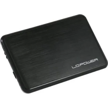 Pouzdro na externí pevný disk LC POWER LC-PRO-25BUB box pro 2,5 HDD SATA USB 2.0 Black
