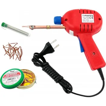 Páječka Elektrická pájka na letování 100W + 10 hrotů + kalafuna + letovací cín