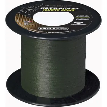 SpiderWire šňůra Ultracast Fluoro Braid 0,10mm - 0,22mm (1m - 1800m) Průměr-Nosnost: 0,20mm - 15,556kg