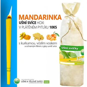 Hoxi Ušní svíčky Varianta: mandarinka