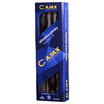 Ajax 286211932025 - Sada pilníků dílenských 200mm, 3-dílná, sek 2, plochý, kruhový, úsečový