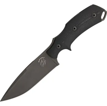 lovecký nůž Ostatní Bastinelli Creations RED Fixed Blade PVD