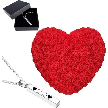 Dárková krabička Bestent Srdce z růží 30cm