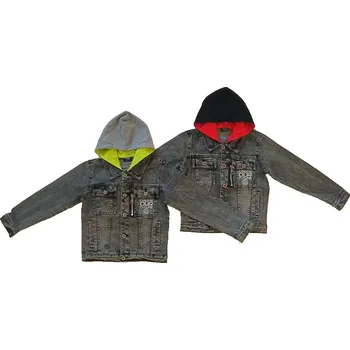 Chlapecká bunda HAPPY HOUSE CHLAPECKÁ BUNDA RIFLOVÁ "FUTURE" Barva: černá/červené detaily, Velikost: 12 let (152)