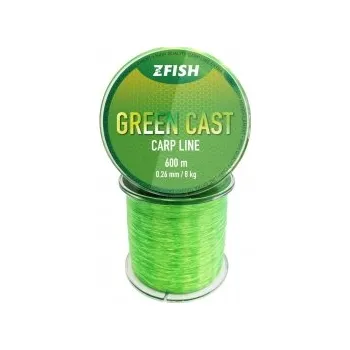 Vlasec Zfish Green cast Carp Line 600m 0,26mm 8kg