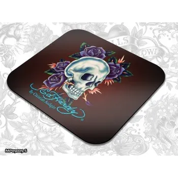 Podložka pod myš ED HARDY Mouse Pad Small Fashion 1 - Skull and Roses