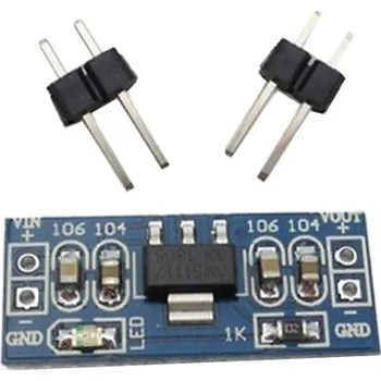 Měnič napětí Napájecí modul, stabilizátor napětí 3,3V s AMS1117