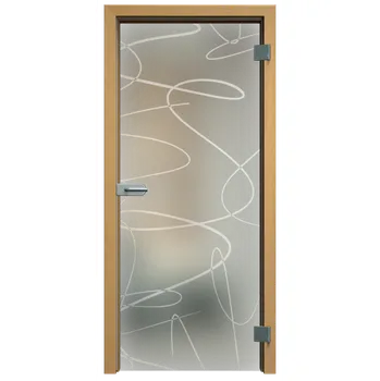 Interiérové dveře Celoskleněné dveře do pouzdra - M175S Průchozí šířka (cm): 80, Průchozí výška (cm): 197