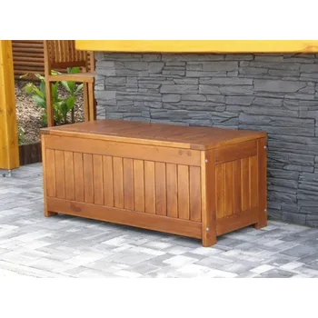 Truhla Dřevěná truhla na polstry Liška