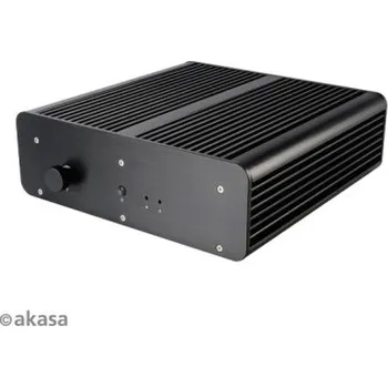 PC skříň AKASA A-NUC40-M1B Pascal MD IP65 waterproof fanless case for all 7th and 6th Generation Intel® NUC boards