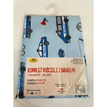 Povlečení povlečení do postýlky 2dílné - policie