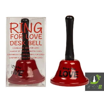 Žertovný předmět Zvonek - Ring for LOVE