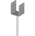 Kotevní patka do betonu 90x100 mm BV/T 14-02 (Stavitelná patka sloupku do betonu 90×100 mm – ocelová kotevní patka BV/T 14-02)