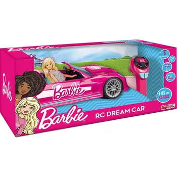 Panenka Mattel Barbie Dream Car (2,4 GHz) fialové