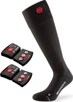 Pánské termo ponožky Lenz Heat Sock 4.0 set černé