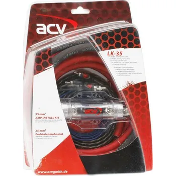 Zesilovač do auta LK-35 instalační sada pro zesilovač