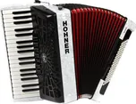 Hohner Bravo III 96 White Silent Key