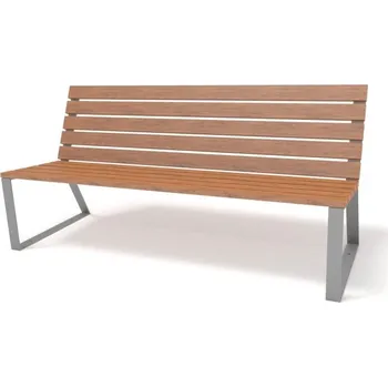 Zahradní lavice HTI Lavička Caro KA-K1118 Délka latí: 1500 mm, Typ ukotvení: klasické (šrouby), Barva konstrukce: hnědá komaxit (RAL 8017)