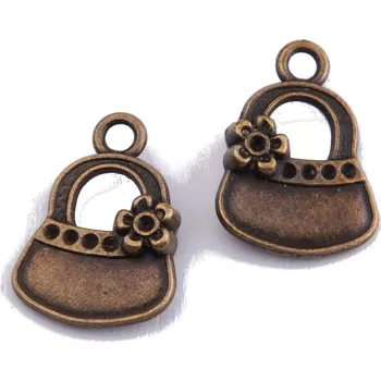 Přívěsek Přívěsek KABELKA, 15x20mm, 2ks