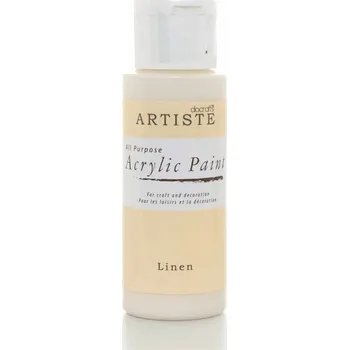 Vodová barva Akrylové barvy Artiste základní barvy 59ml Barva: SMETANOVÁ