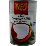 Real Thai Kokosové mléko Lite 400 ml