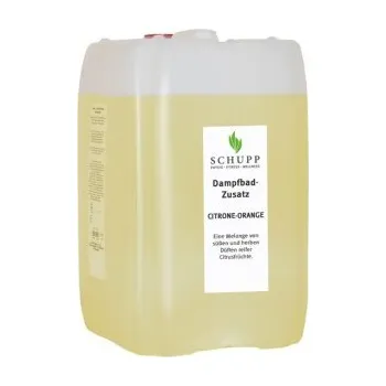Vonná esence pro vířivku Schupp Esence pro parní lázně, Citrón - Pomeranč, 5 l