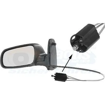 Auto zrcátko Vnější zpětné zrcátko VAN WEZEL 5878803