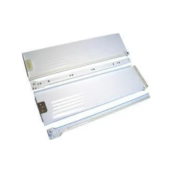 Nábytkové kování Částečný výsuv, 350/118, METAL BOX, bílý