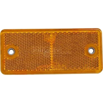 Přívěs k motorovému vozidlu Odrazka oranžová 90×40 mm,2 díry