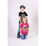 BLACK HEART Dětské Triko BLACK HERT SWEET EVIL Barva: Růžová, Velikost: 3-4-R