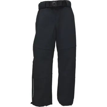 Chlapecké kalhoty Dětské kalhoty Fantom SOFTSHELL s páskem 104 černá