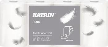 Toaletní papír Katrin Plus 150 bílý 3vrstvý 8 ks