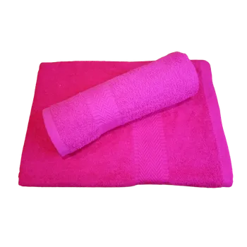Tibex osuška Pam růžová 70x140 cm (Česká výroba, 100% bavlna)