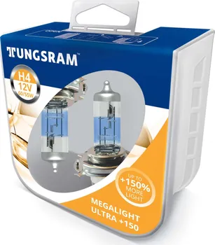 Autožárovka Tungsram Megalight Ultra H4 12V 60/55W