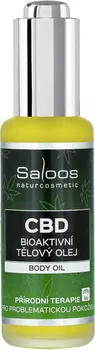 Tělový olej Saloos CBD bioaktivní tělový olej 50 ml