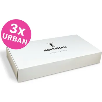 Pánské ponožky Northman Dárkové Balení 3-pack Barva: Bílá Dárková Krabička vhodná pro tenké ponožky