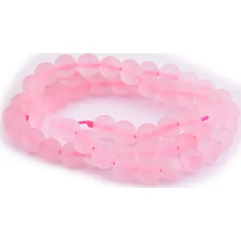 Drahý kámen Růženín matný 6mm