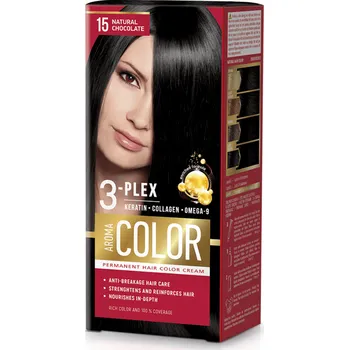 Barva na vlasy Barva na vlasy - přírodní čokoláda č. 15 Aroma Color