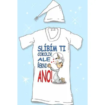 Noční košile - Slíbím ti cokoliv, ale... XXXL