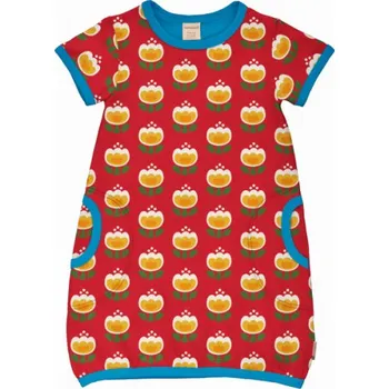 Dívčí šaty Dívčí balonové šaty s krátkým rukávem Tulipán Maxomorra Velikost: 110/116