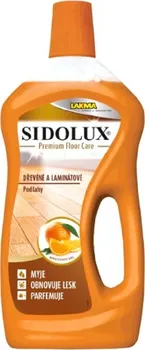 Čistič podlahy Sidolux Premium Floor Care přípravek na dřevěné a laminátové podlahy s pomerančovým olejem 1 l