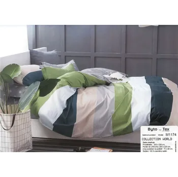 Povlečení Collection World Francouzské saténové povlečení M 1174 200x220 cm 70x80 cm