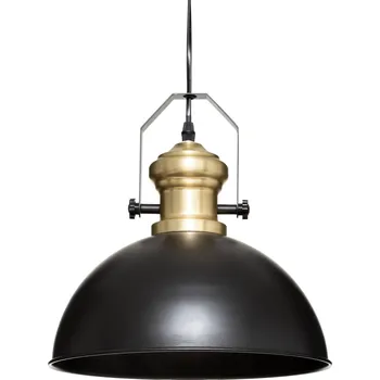 Atmosphera Závěsná lampa FLOWER, černá závěsná lampa, loftový styl