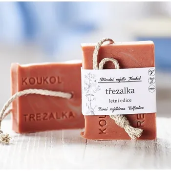 Koupelová kosmetika Přírodní mýdlo TŘEZALKA 80g
