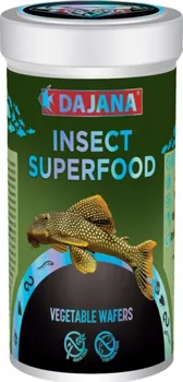 Krmivo pro rybičky DAJANA PET Insect Superfood Vegetable Wafers 250 ml