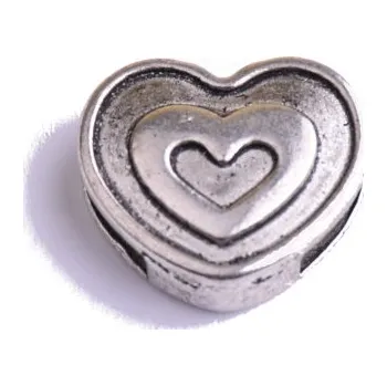 Dětské navlékací korálky Kovové korálky 5x17x19mm