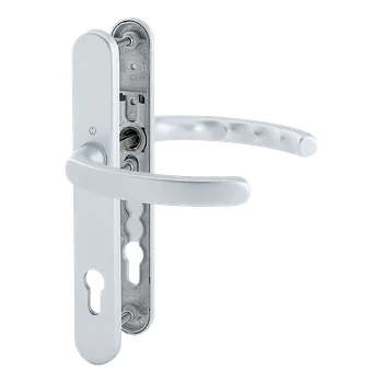 Dveřní kování HOPPE Bezpečnostní kování Luxembourg Provedení: klika - klika, Povrch: F1 - stříbrný elox